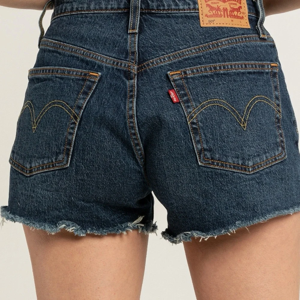 501s Levi denim dark wash size 27 - Picture 2 of 14